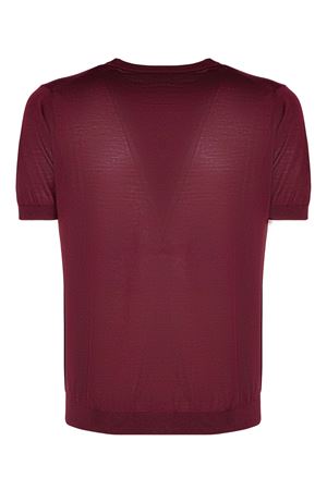 Maglia in lana merino bordeaux ROBERTO COLLINA | 253M10021M1036